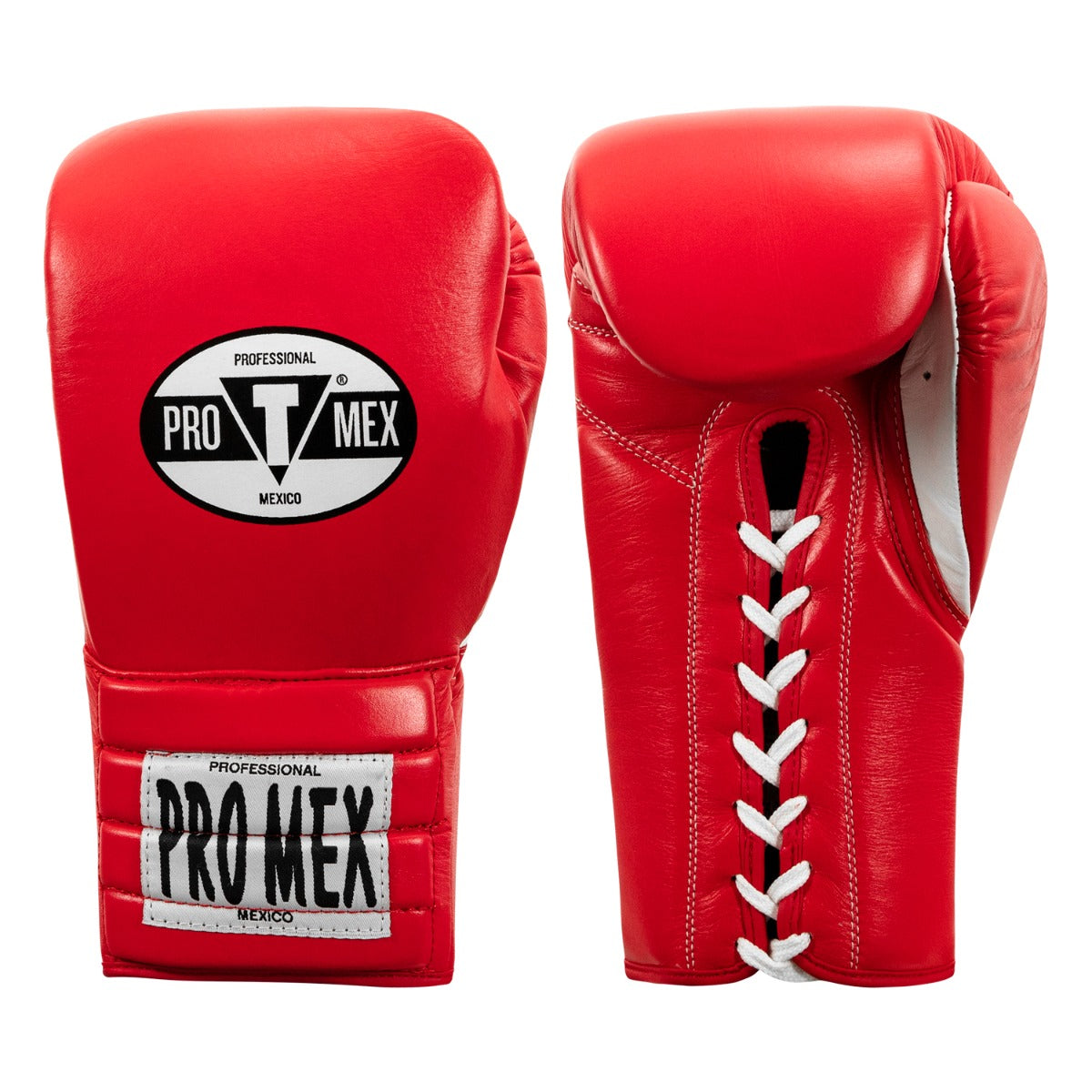 Pro Mex Professional Lace-Up Sparring Boxing Gloves V3.0 - Premium Training Gloves for MMA, Kickboxing & Muay Thai - Ideal for Competition, Gym Workouts & Martial Arts Practice