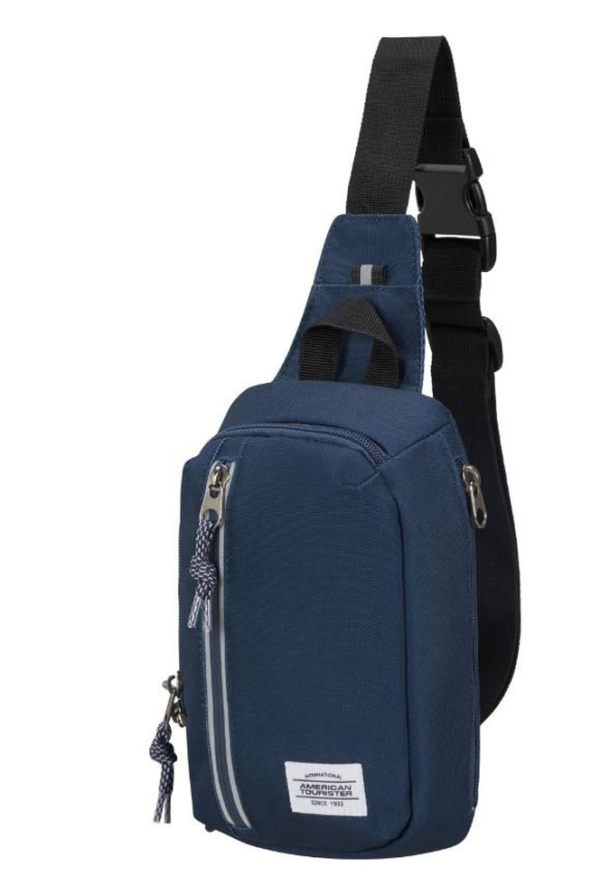 American Tourister Brightup Sling Bag - Lightweight Crossbody Bag for Men & Women, Water-Resistant Travel Shoulder Bag - Perfect for Commuting, Shopping & Outdoor Adventures
