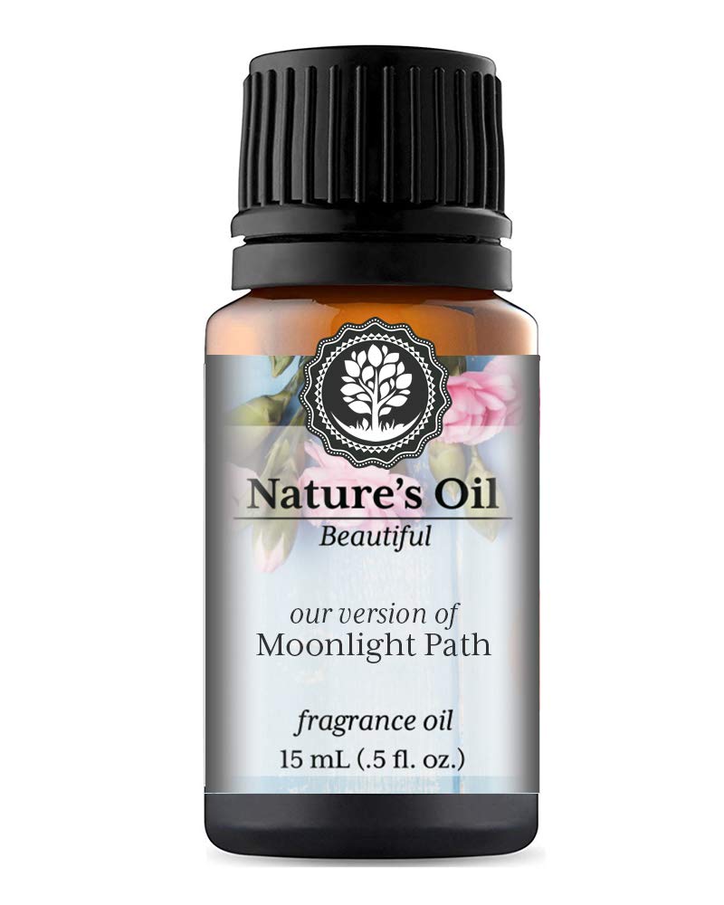 Moonlight Path Fragrance Oil (15ml) - Premium Scent for Perfume, Diffusers, Soap Making, Candles, Lotions | Home & Linen Spray, Bath Bombs, Slime | Relaxing Aromatherapy for Bedroom, Spa & Self-Care