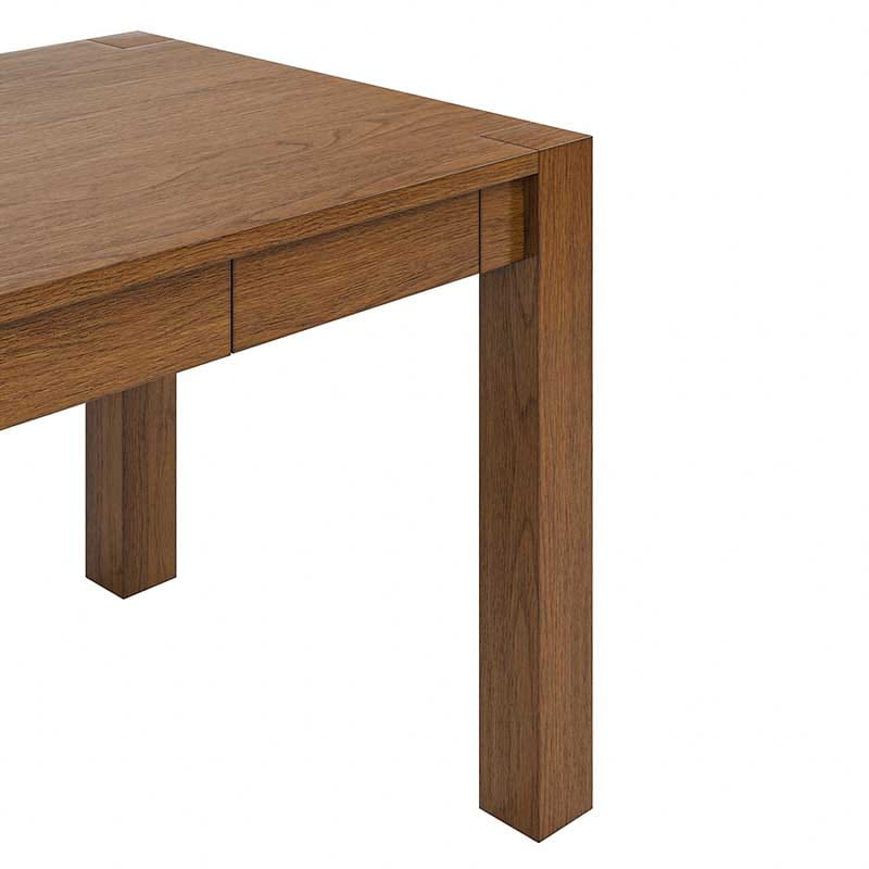 Stylish Hilaria Solid Wood Dining Table with Sturdy Thick Wooden Legs - Perfect for Family Gatherings & Dinner Parties