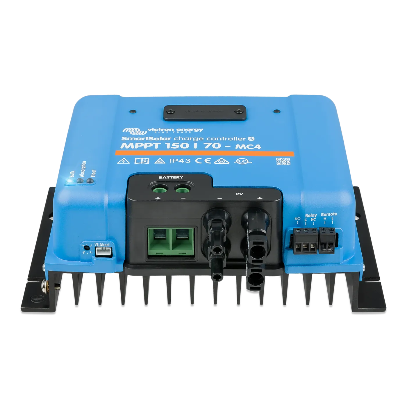 Victron SmartSolar MPPT 150/70 to 250/100 VE.Can Solar Charge Controller - High Efficiency for RV, Marine & Off-Grid Power Systems