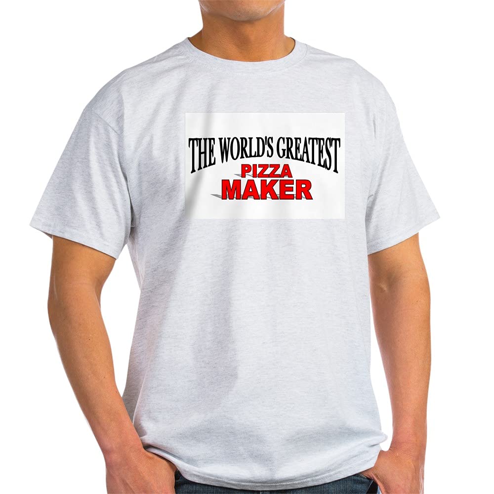 The World's Greatest Pizza Maker Cotton T-Shirt - Funny Pizza Lover Gift for Men & Women - Perfect for Pizza Parties, Cooking Enthusiasts & Foodie Gifts