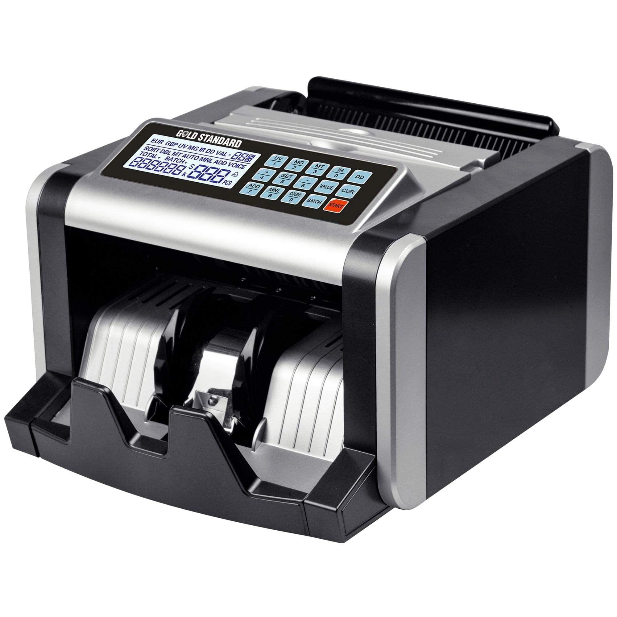 Gold Standard USA Currency Cash Note Counting Machine 3006 - High Speed Money Counter for Banks, Retail Stores, and Small Businesses - Perfect for Cash Handling and Financial Management