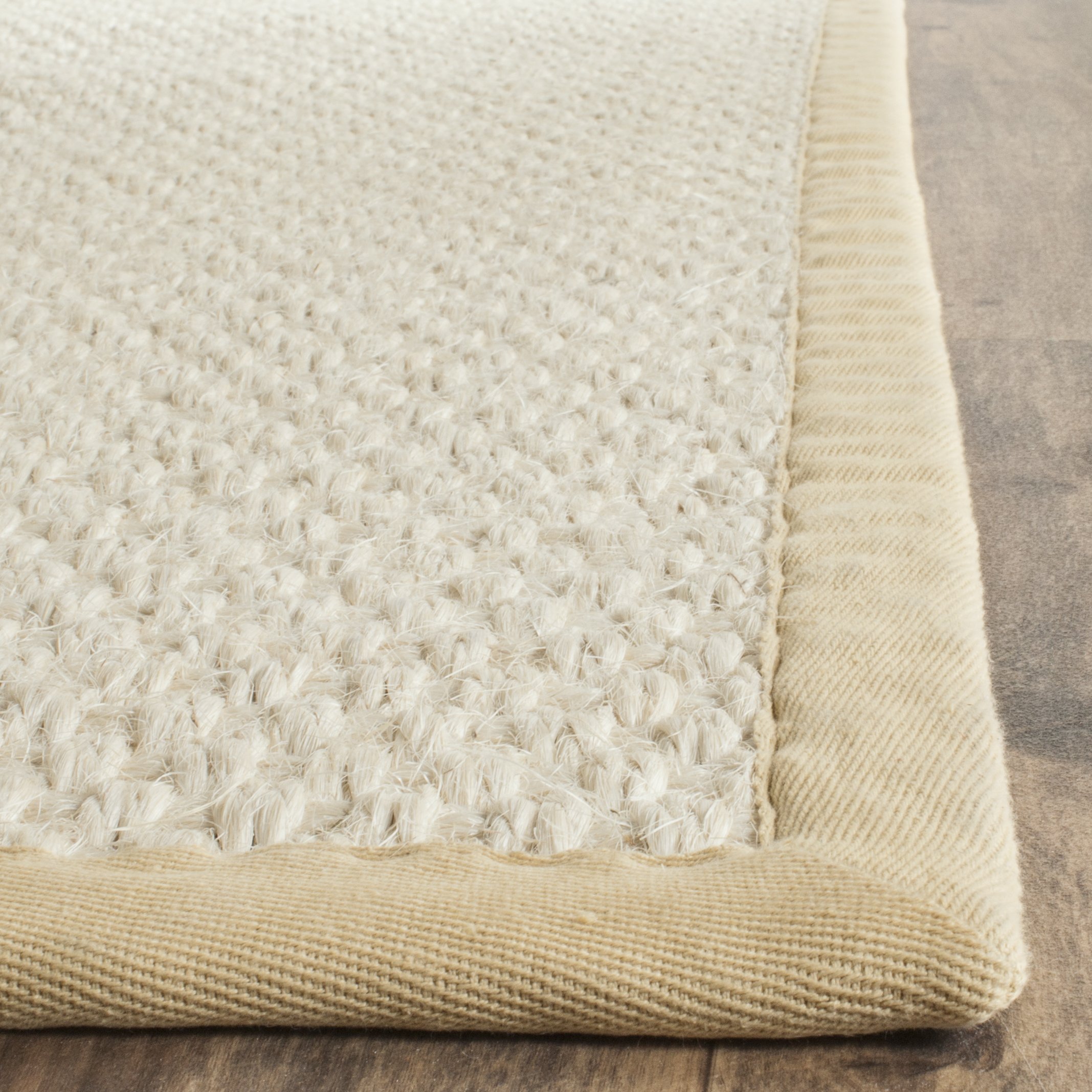 SAFAVIEH Natural Fiber Collection Area Rug - 8' x 10', Greek Key Sisal Design, Easy Care & Durable, Non-Slip Backing - Perfect for Living Room, Bedroom, Dining Room & High Traffic Areas (NF462A)