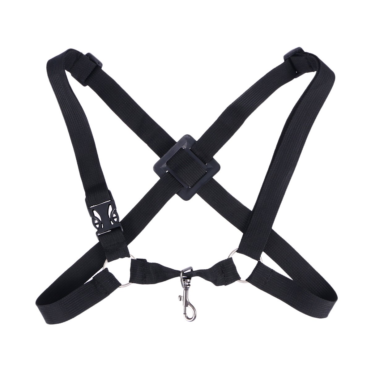 **Artibetter Adjustable Saxophone Shoulder Strap - Comfortable Neck Tape Harness Belt for Saxophone & Clarinet Accessories (Black) - Perfect for Jazz Bands, School Performances & Practice Sessions**