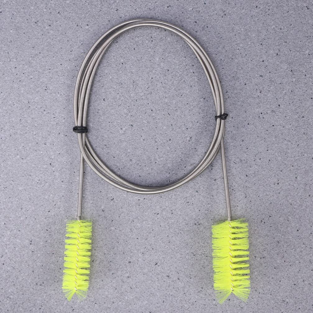 Balacoo 2-Pack Multi-Purpose Cleaning Brush Set - Water Hose Cleaner, Aquarium Scrubber, Pipe Dredging Tool - Perfect for Home, Garden & Pet Tank Maintenance