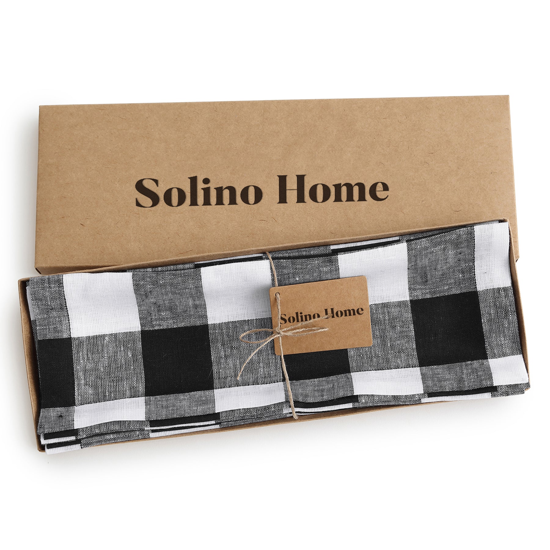 Buffalo Check Cotton Placemats Set of 4 - Rustic Farmhouse Table Decor for Dining Room, Kitchen, and Holiday Gatherings