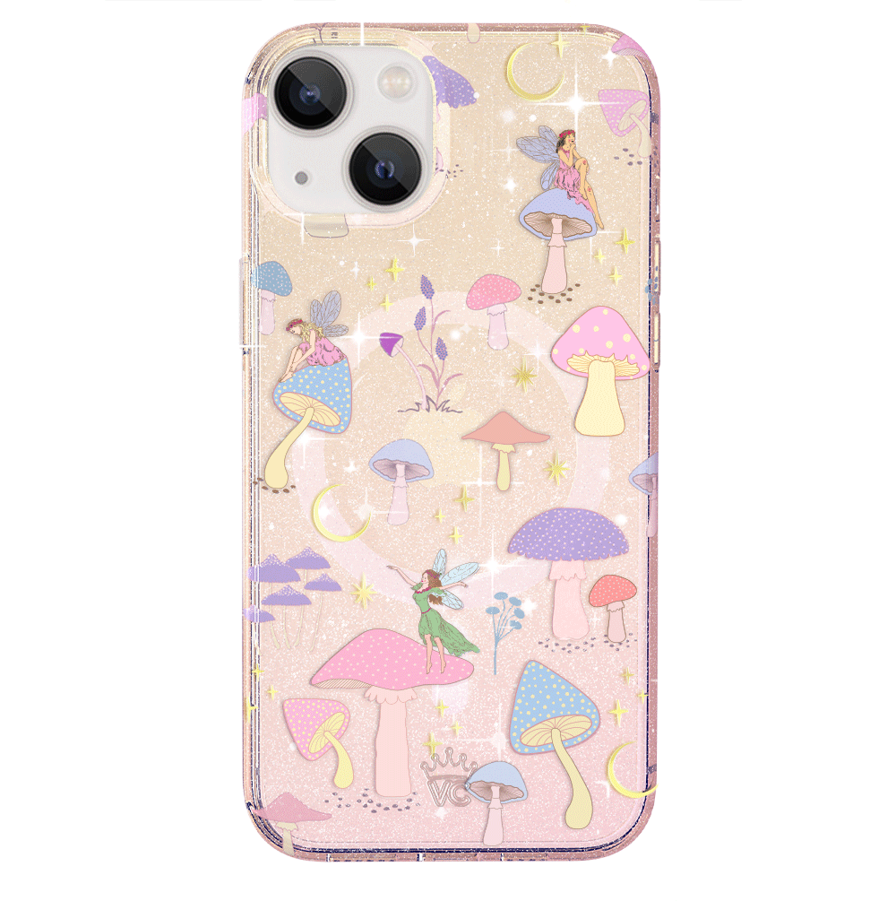 Enchanted Mushroom Design iPhone Case - Magical & Unique Phone Cover for iPhone 13/12/11/XR - Perfect for Nature Lovers & Fantasy Enthusiasts