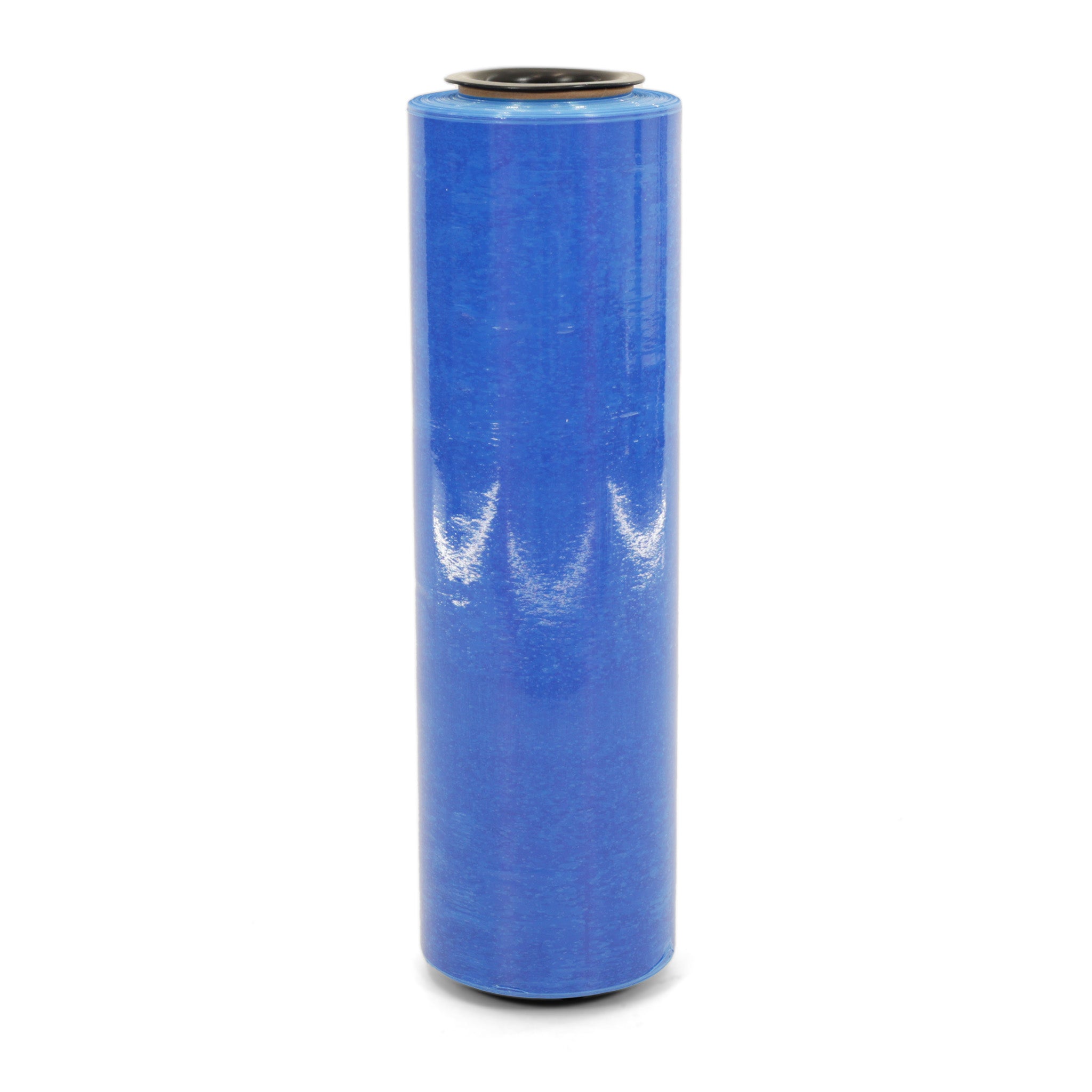 80 Gauge Blue Stretch Wrap Film - 1500 ft Roll (18