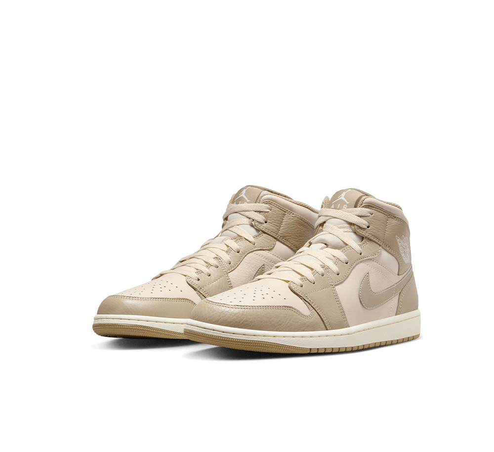 Air Jordan 1 Mid Basketball Shoes for Men - Retro Style Sneakers with Cushioned Comfort - Perfect for Streetwear, Casual Wear & Basketball Games
