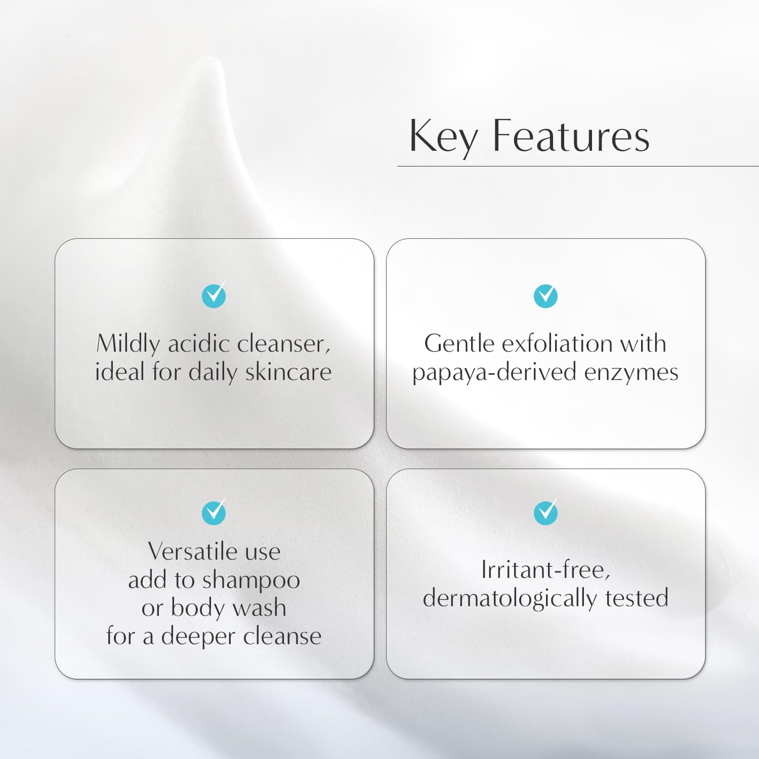Petitfee B-Glucan Enzyme Powder Wash 2.82 oz (80g) - Gentle Exfoliating Facial Cleanser with Papaya Extract & Rice Ferment for Daily Use | Korean Skincare, Powder-to-Foam Cleanser for Sensitive Skin | Perfect for Morning Routine & Deep Cleansing