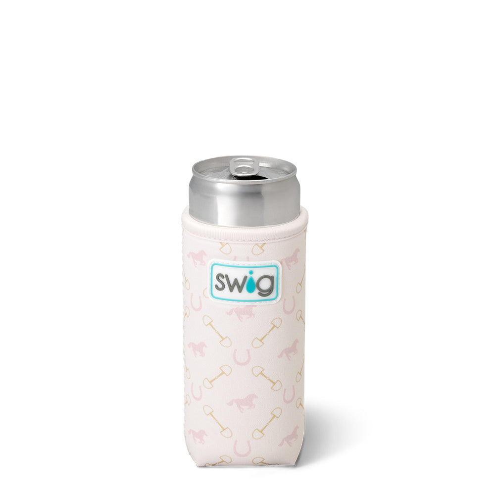 Bits and Pieces Slim Can Coolie - Insulated Soda & Beer Can Cooler for Summer Picnics, BBQs, and Outdoor Parties