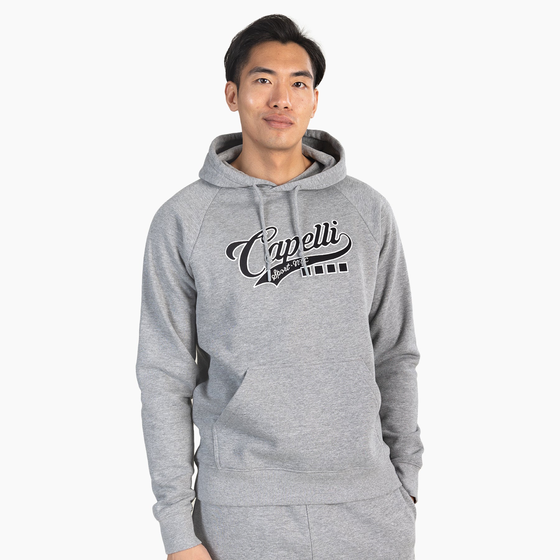 Men's Varsity Logo Pullover Hoodie - Comfortable Cotton Sweatshirt for Casual Wear, Gym & Street Style Fashion