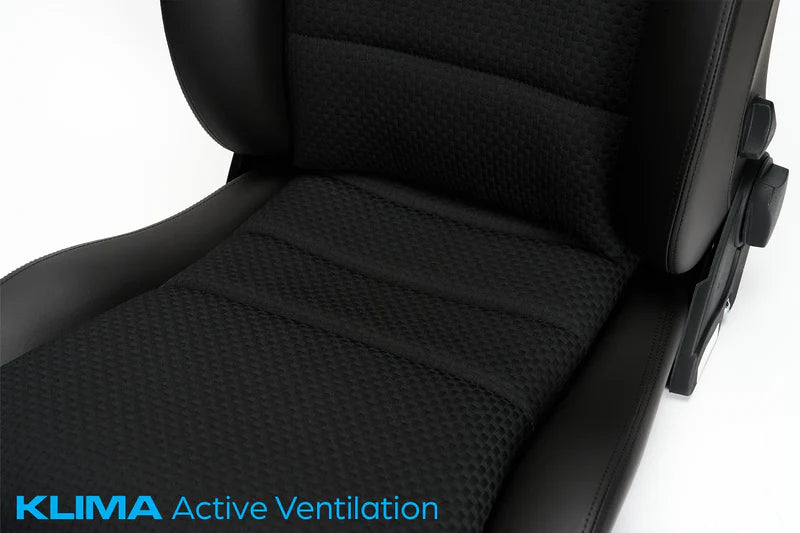 Scheel Mann Vario F XXL Climate Active Ventilation Seat - Premium Motorcycle Comfort for Long Rides & Hot Weather