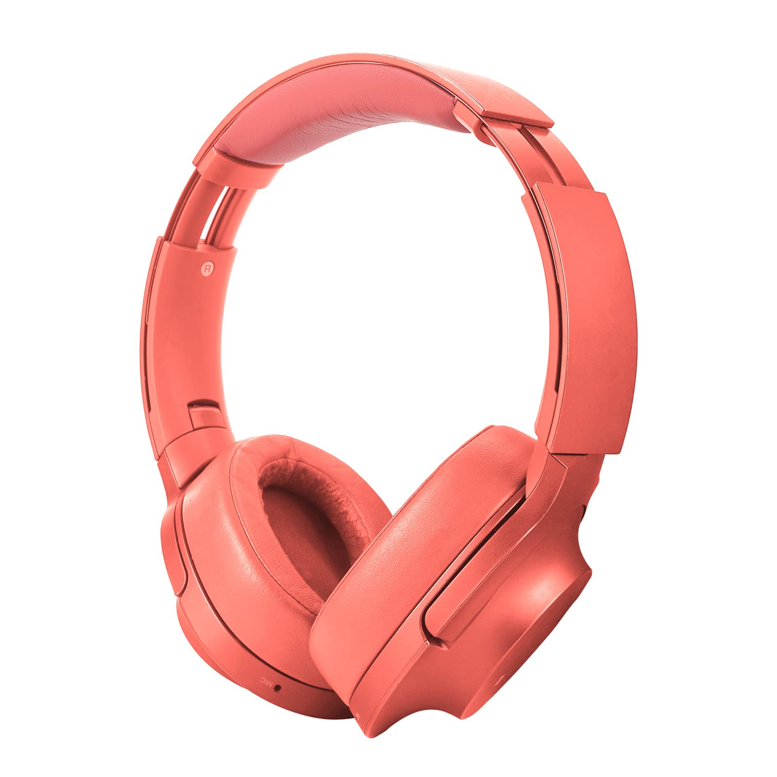 Geekria Protein Leather Headband Pad Replacement for Sony MDR-100ABN Headphones - Premium Headset Cushion Cover Repair Part (Twilight Red) - Perfect for Gaming, Music & Office Use