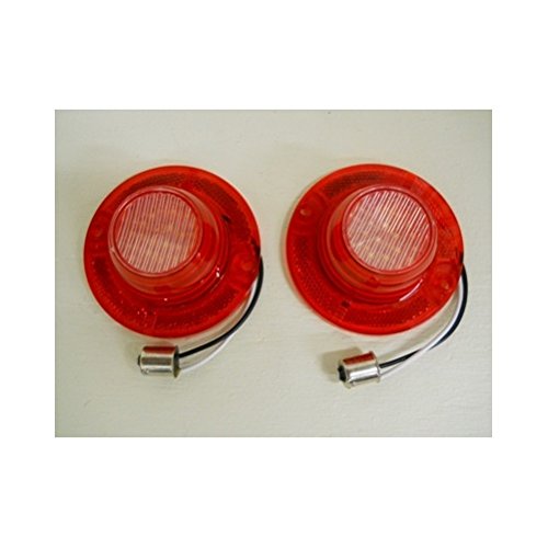 United Pacific (2) 1962 Chevy Impala 26 LED White Backup Reverse Lights - Bright LED Reverse Lights for Classic Cars, Trucks & Hot Rods - Perfect for Night Driving & Parking Assistance