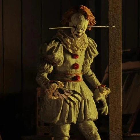 IT (2017) Ultimate Pennywise (Well House) - Official Movie Collectible Figure for Horror Fans & Stephen King Enthusiasts - Perfect for Display, Halloween Decor, and Horror Memorabilia Collections