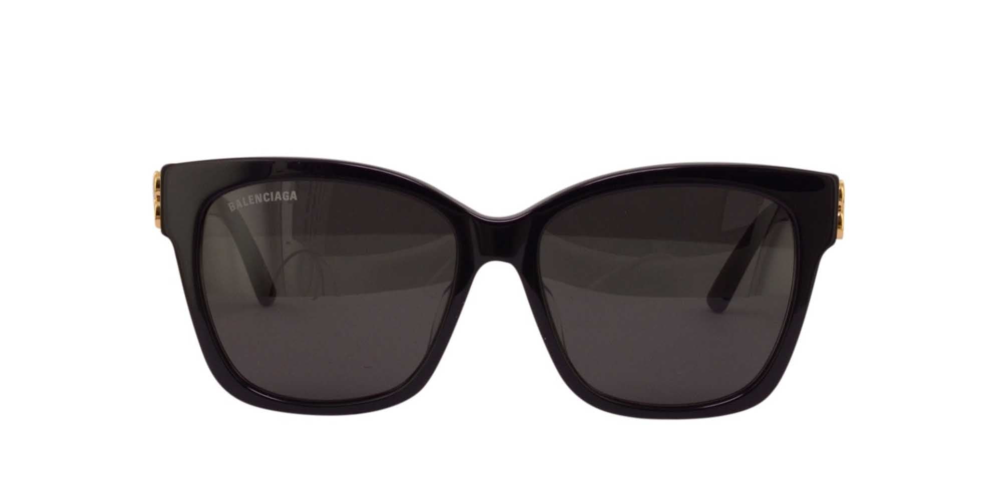 Balenciaga BB0102SA Sunglasses for Asian Fit - UV Protection, Polarized Lenses for Men & Women - Perfect for Driving, Travel, and Outdoor Activities