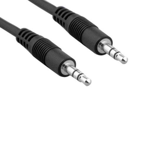 KENTEK 50ft 3.5mm Male to Male Stereo AUX Cable for PC, MP3, MP4, Car Audio - Perfect for Home Theater, Gaming Headset & Car Stereo Systems