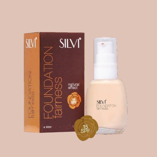 Silvi Foundation Fairness Cream 30ml - Natural Skin Brightening & Even Tone Face Cream for Glowing Complexion | Daily Moisturizer for Women & Men | Perfect for Day & Night Skincare Routine