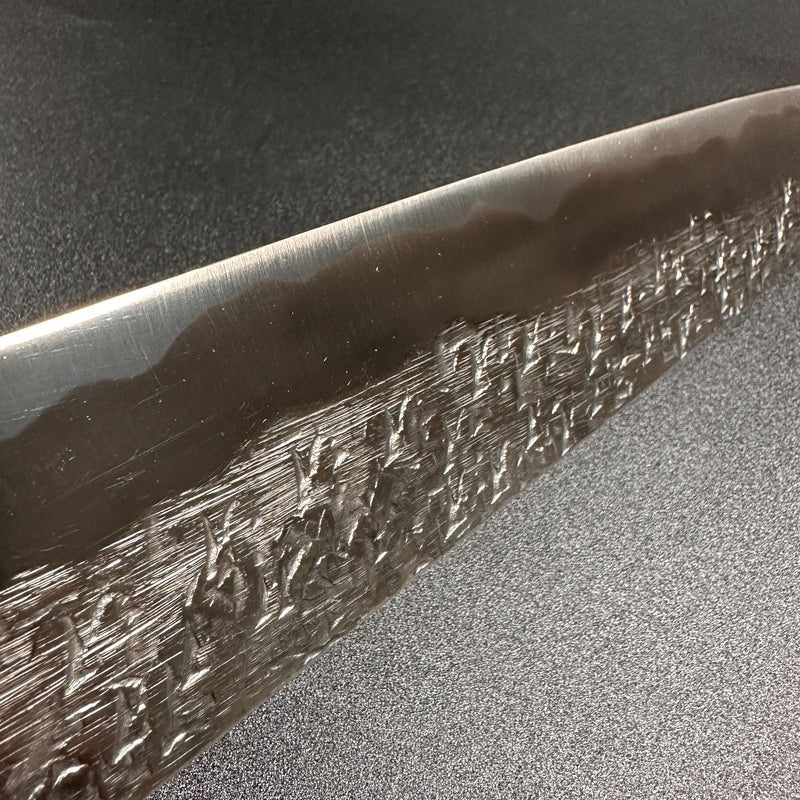 Premium KISUKE MANAKA ATS-34 Stainless Steel Tsuchime Migaki 310mm Sujihiki Slicing Knife - No Handle - Perfect for Sushi, Sashimi & Meat Carving