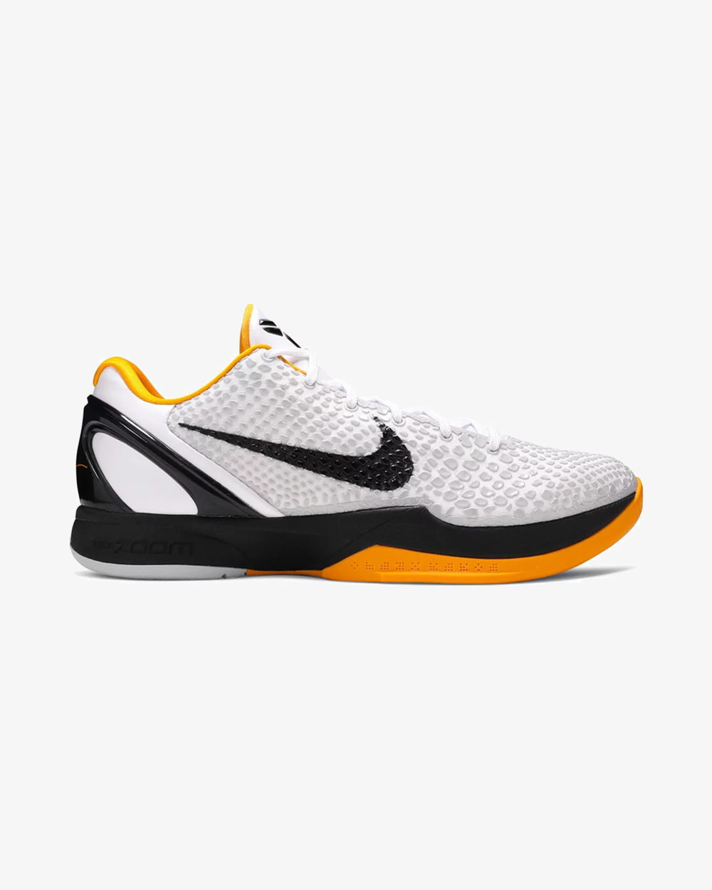 KOBE 6 PROTRO PLAYOFF PACK Basketball Shoes - White Del Sol Colorway | High-Performance Court Sneakers for Men's Basketball Games & Training