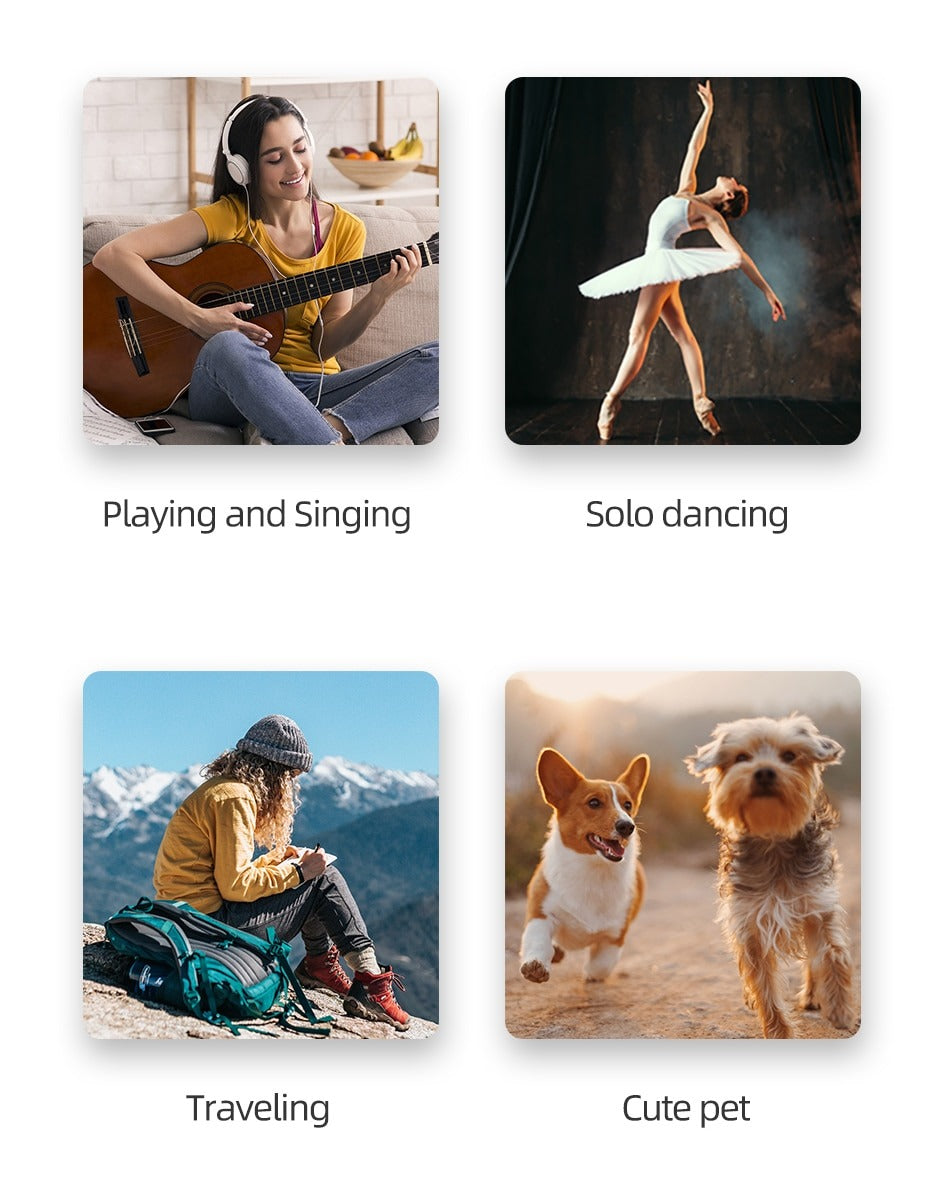 USAMS Smart Auto-Tracking Phone Holder with Face Recognition - Perfect for Video Calls, Live Streaming & Hands-Free Recording
