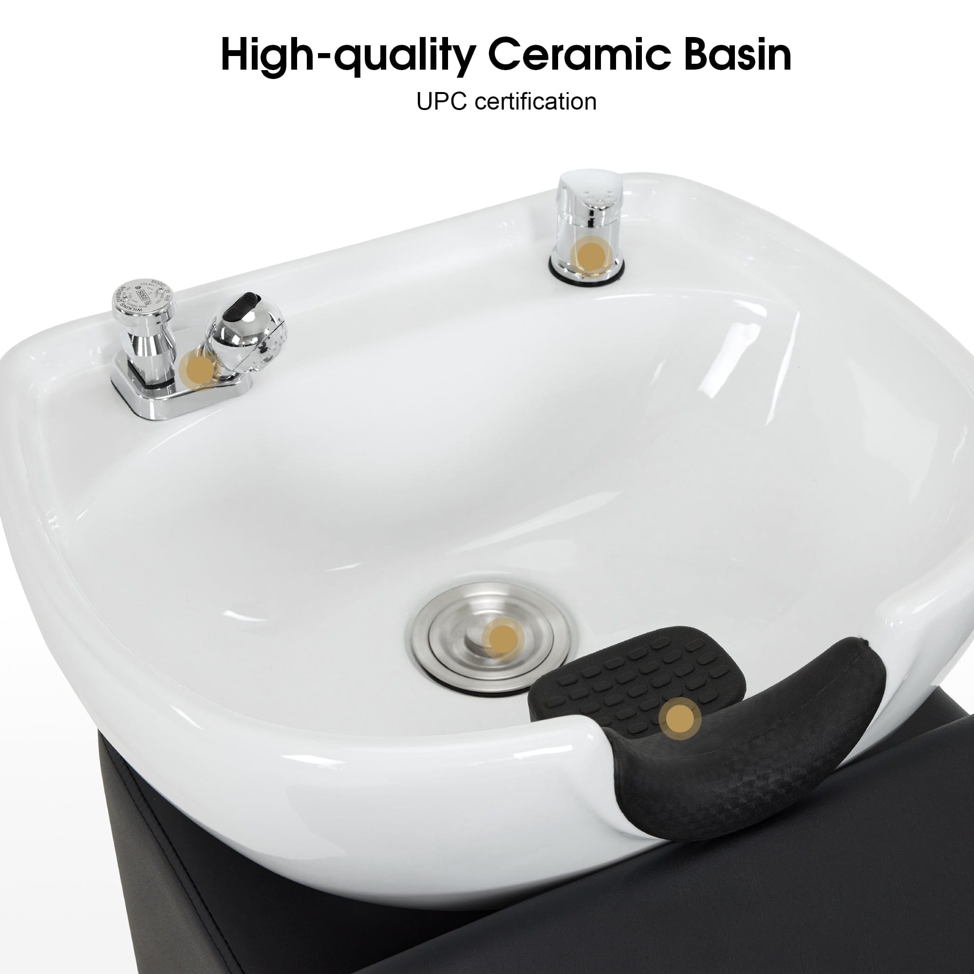 Elite SERENITY Shampoo Unit - Premium Hair Care for Smooth & Shiny Hair - Perfect for Salon, Home & Travel Use