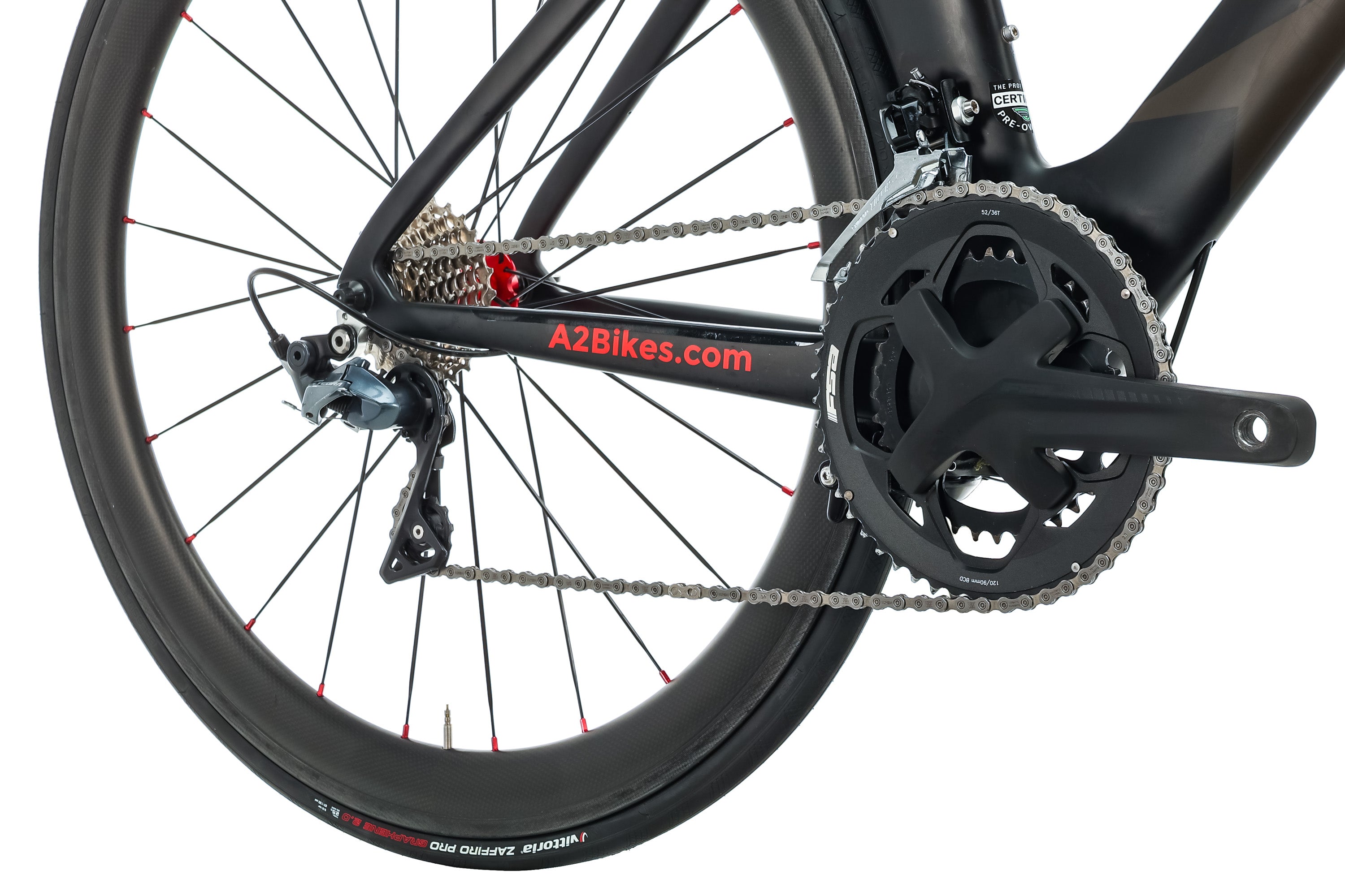 A2 Bikes Speed Phreak Triathlon Road Bike - Medium Size (54cm) 2019 Model - Lightweight Carbon Frame for Competitive Racing & Endurance Training