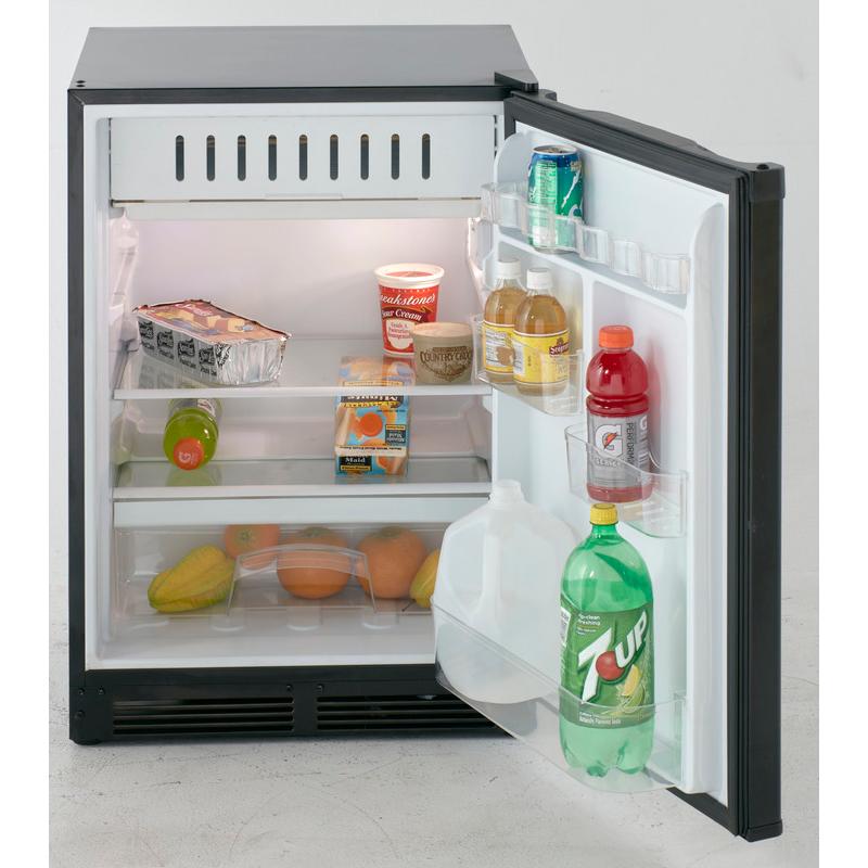 Avanti 24 Inch Compact Refrigerator 5.2 cu.ft Freestanding Mini Fridge with Freezer - Perfect for Dorm, Office, Bedroom & Small Spaces (Model RM52T1BB)