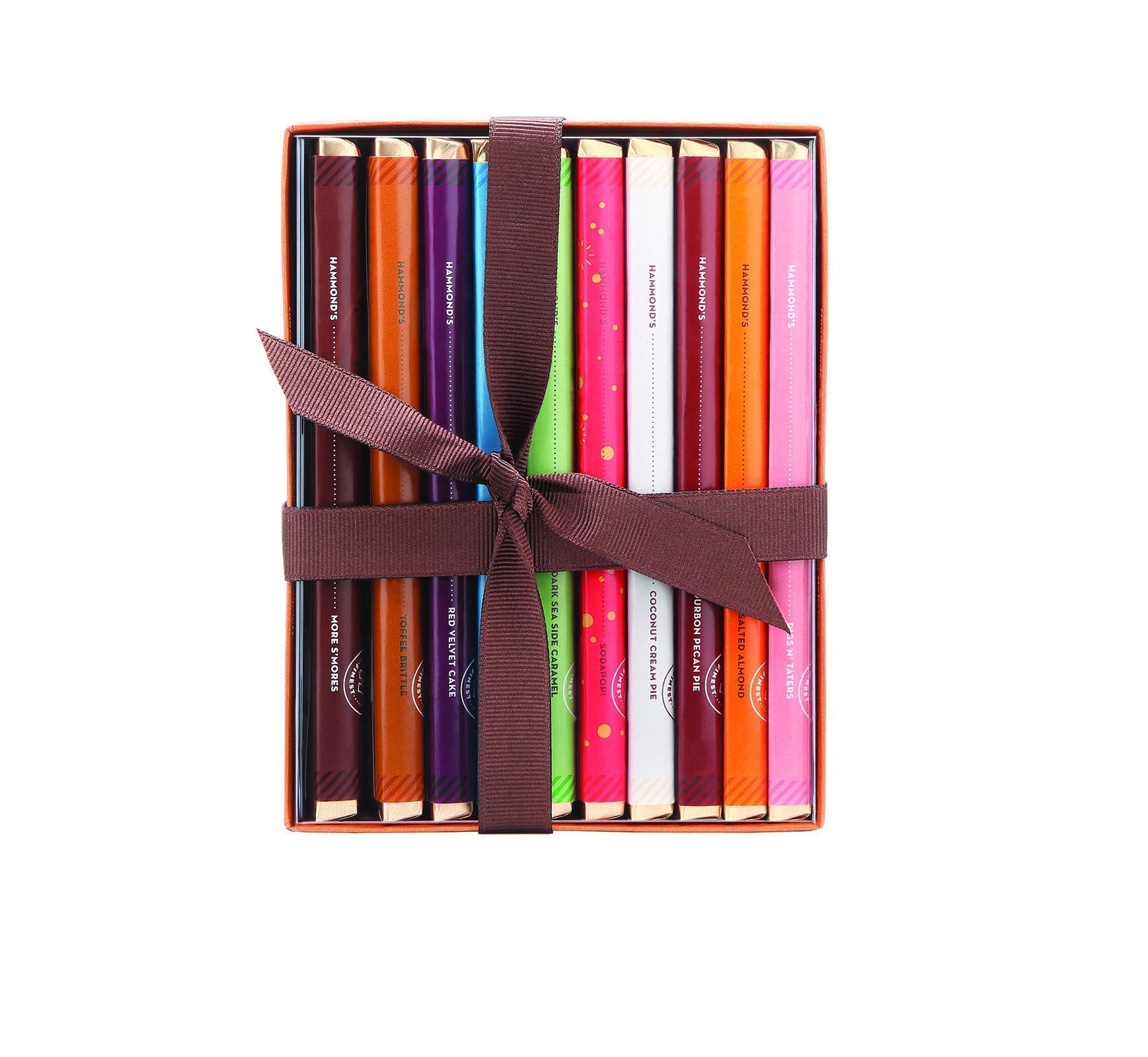 Hammond's Candies Gourmet Chocolate Candy Bars – Birthday Cake Flavor | Sweet White Chocolate with Sprinkles, Confetti Birthday Cake Candy Bar, Kosher Certified, Handmade in USA | Pack of 5 | Perfect for Birthday Parties, Gift Giving & Sweet Treats