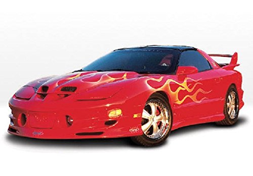 1998-2002 Pontiac Firebird Trans Am Halo Fog Lights Kit - Angel Eye LED Driving Lights & Foglamps for Enhanced Night Visibility (Compatible with Wings West Body Kits) - Perfect for Street Racing, Car Shows & Night Driving