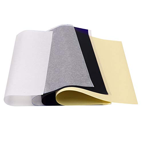 100pcs A4 Tattoo Transfer Paper - Professional Tattoo Stencil Paper 8.3