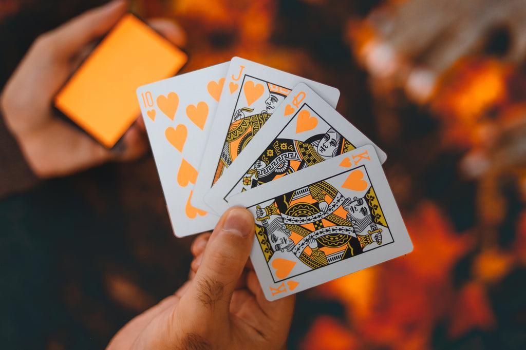 NOCtober Playing Cards - Premium Deck for Magic Tricks, Poker & Card Games | Perfect for Parties, Travel & Collectors