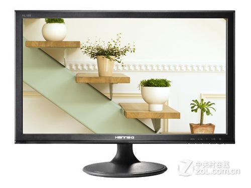 HANNS 19 Inch WideScreen LED Monitor 16:9 Aspect Ratio, 1366x768 Resolution, 250cd/m² Brightness, 30,000,000:1 Dynamic Contrast - Perfect for Home Office, Gaming & Entertainment