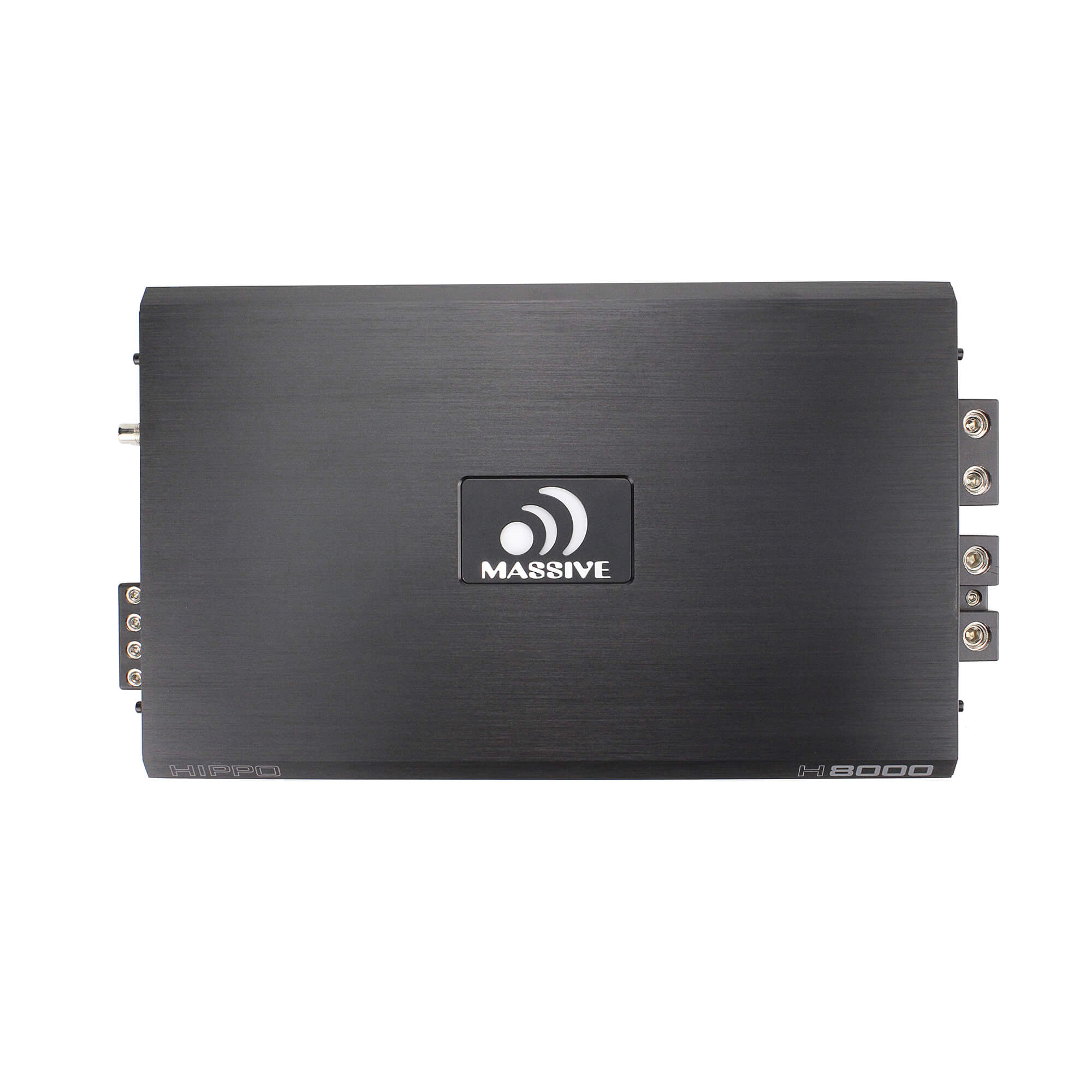 H8000 8000 Watt RMS @ 1 Ohm Mono Block Hippo Series Car Amplifier - Powerful Bass Boost for Car Audio Systems & Subwoofers