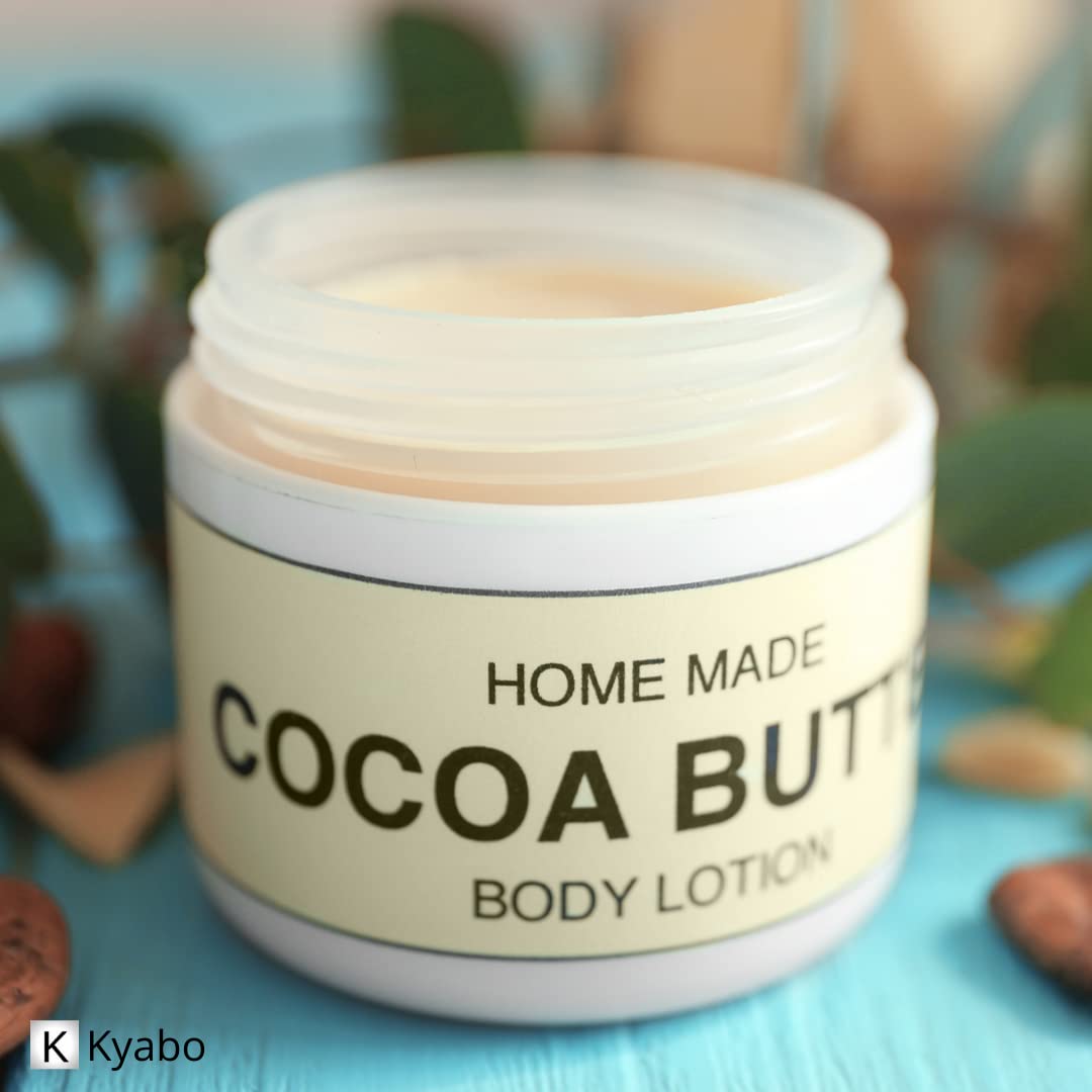 1lb Natural Unrefined Cocoa Butter - 100% Pure Ghanaian Cocoa for Stretch Marks, Lip Balm & Body Butter | Non-Deodorized Fresh Cocoa Butter for DIY Skincare, Soap Making & Hair Care