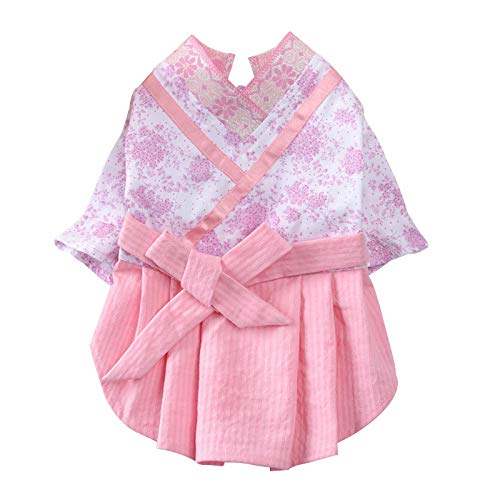Pet Dog Cat Lace Bow Knot Princess Summer Breathable Dress - Pink Size M | Cute Outfit for Special Occasions & Photo Shoots