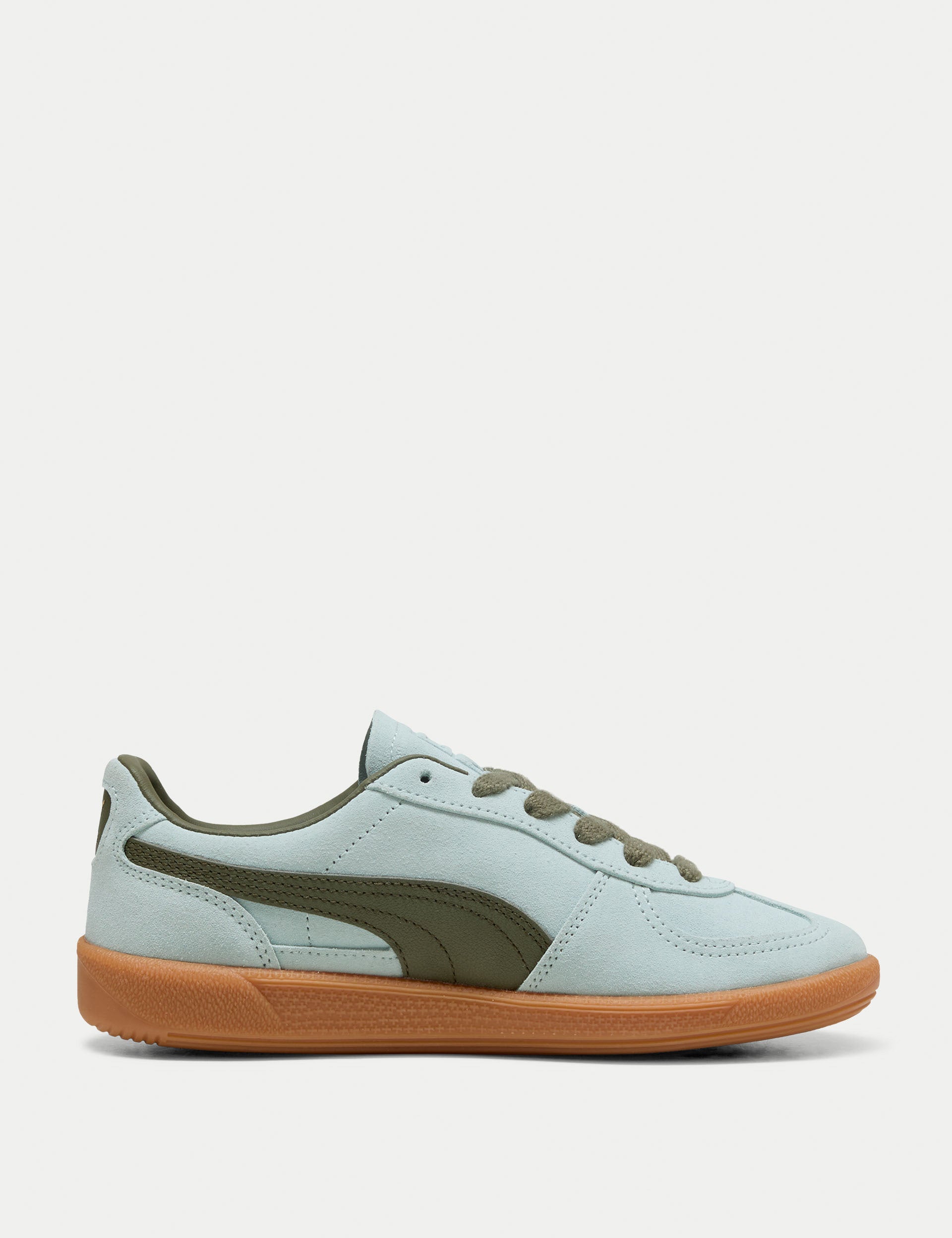 Palermo Sneakers for Men & Women - Comfortable Casual Shoes in Peaceful Blue & Loden Green | Perfect for Walking, Travel & Everyday Wear