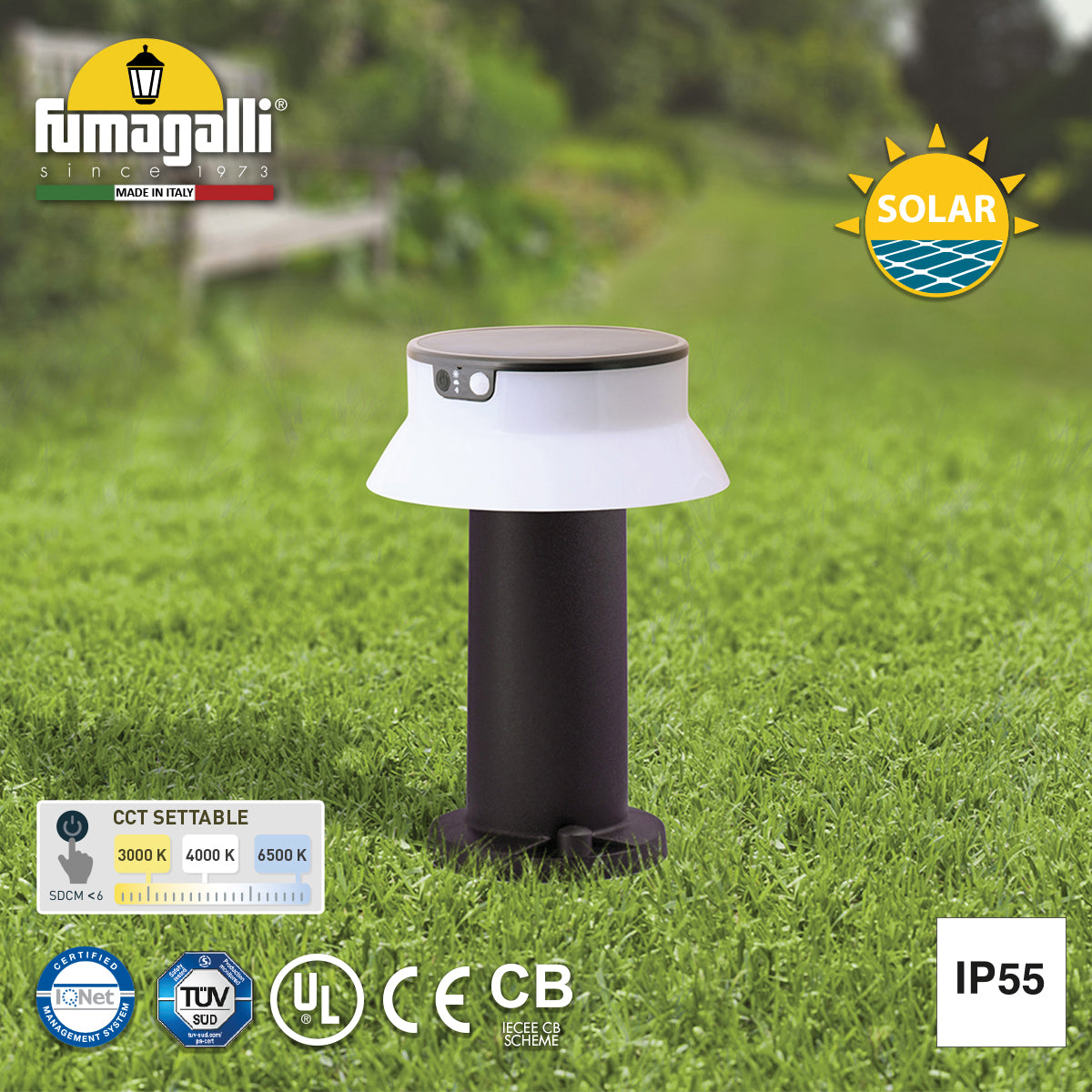 Felice Solar LED Lights - Waterproof Outdoor Solar Powered Garden Lights for Pathway, Yard, Patio - Energy Efficient Solar Panel & Auto On/Off - Perfect for Landscaping, Walkways, and Backyard Decor