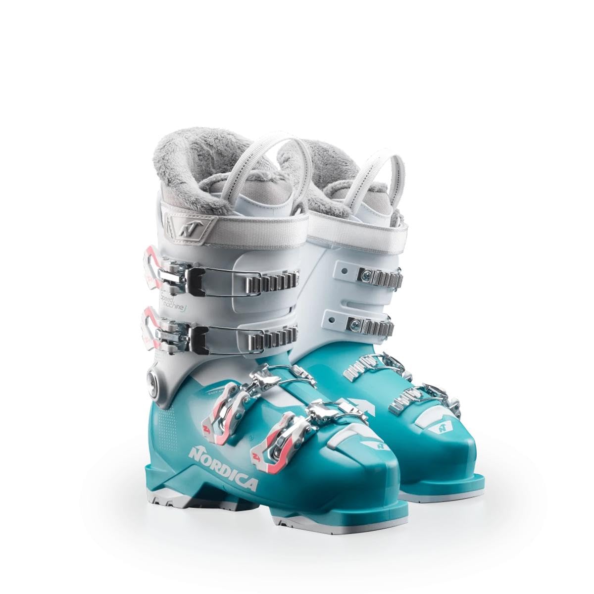 Nordica Speedmachine J4 Kids Alpine Ski Boots - High-Performance Skiing Boots for Young Athletes | Perfect for Downhill Racing & Freestyle Skiing