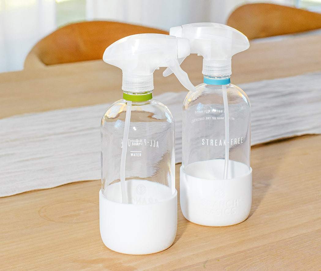 Premium Glass Cleaning Kit - Streak-Free Window & Mirror Cleaner with Microfiber Cloths - Perfect for Home, Office, and Car Windows