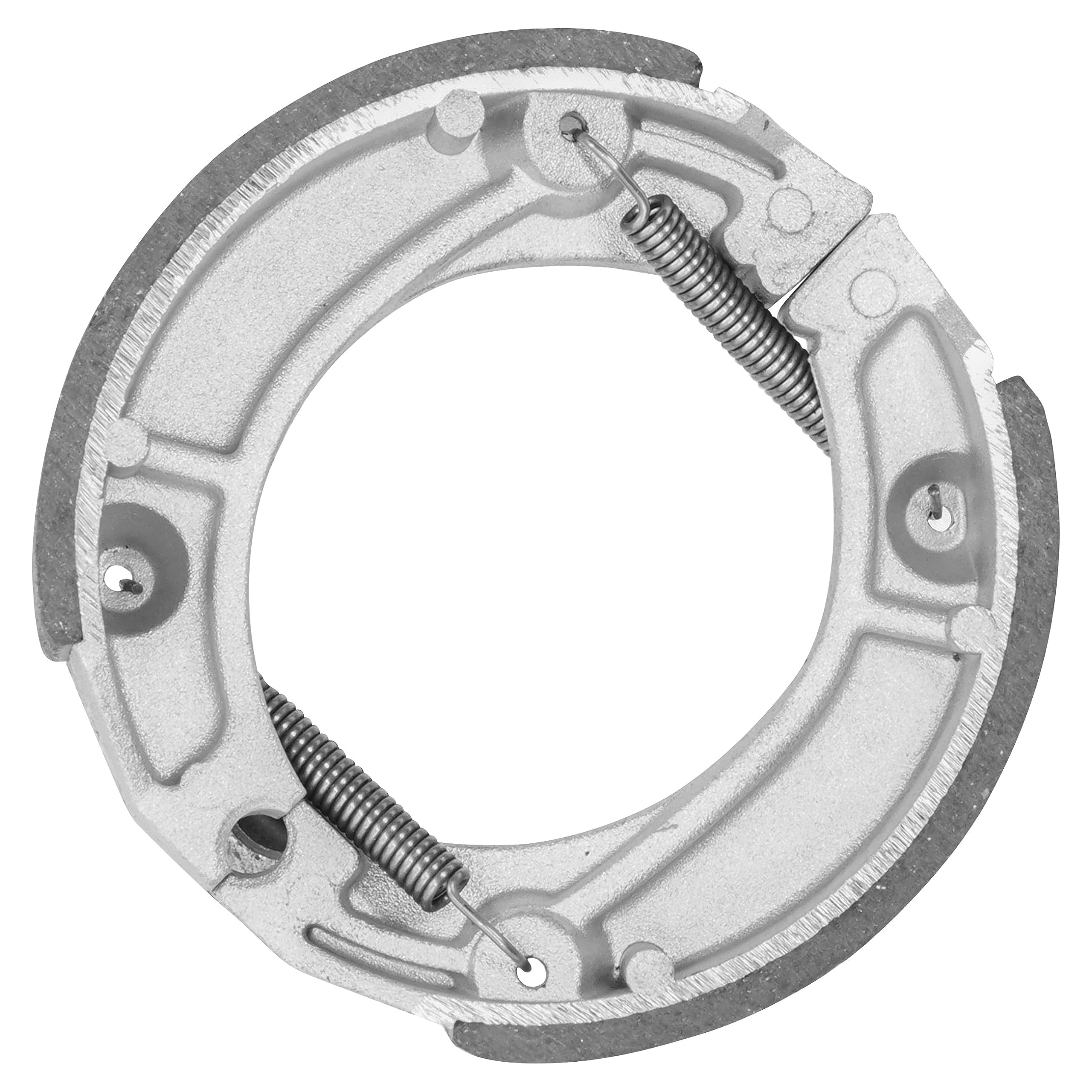 Caltric Rear Brake Shoes Replacement for Honda XR200R XR-200R XR 200R 2002 - High Performance Braking for Off-Road Motorcycles & Trail Riding Adventures