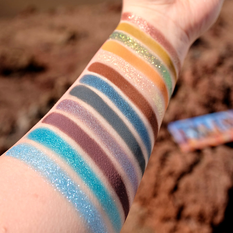 Paleo, Archeo, Oceano Eyeshadow Palette Bundle - Natural Earth Tone Makeup for Everyday Wear & Special Occasions