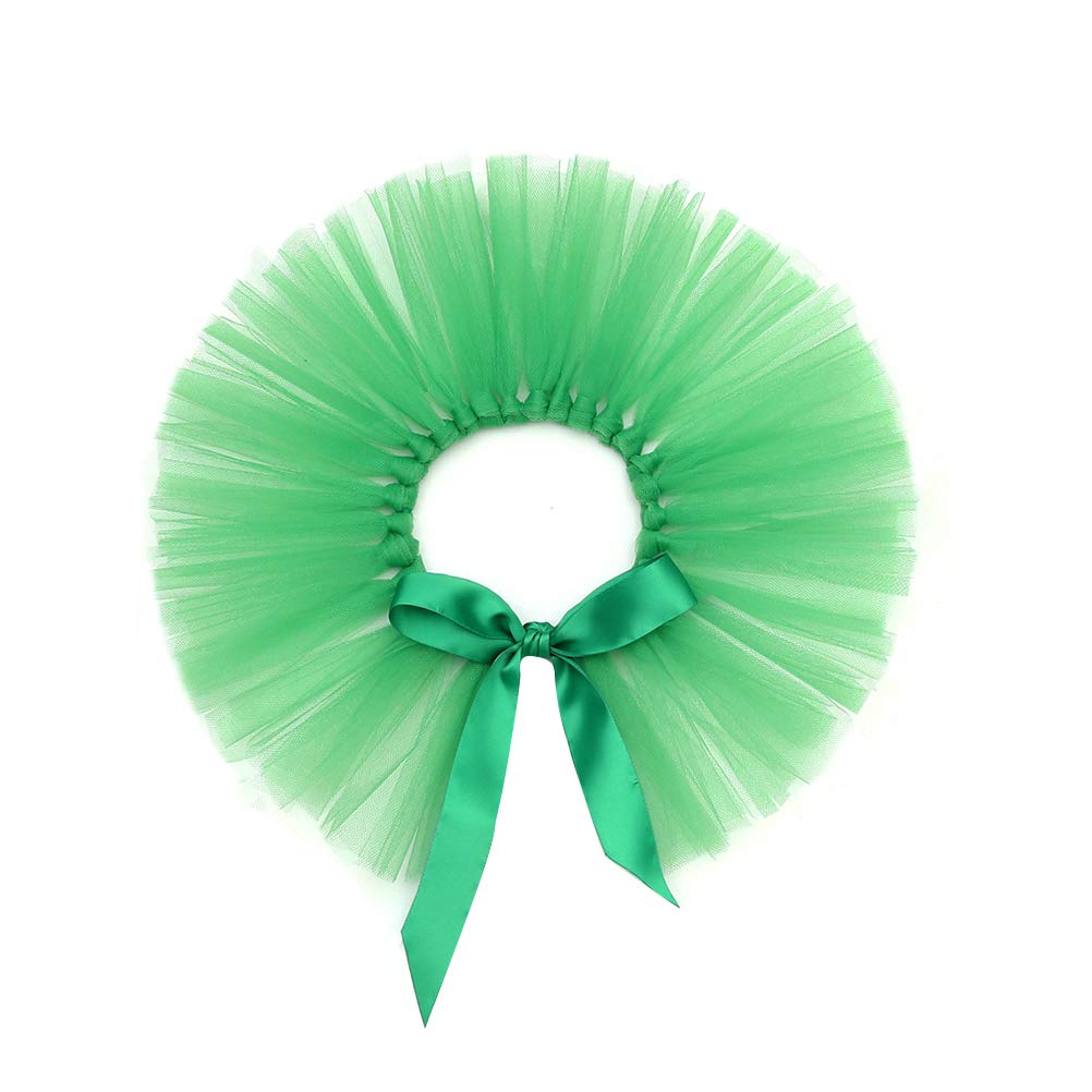 TEHAUX St. Patrick's Day Dog Dress - Green Pet Skirt for Puppy Playtime