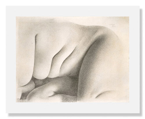 Charles Sheeler Nude Art Print - Vintage American Modernist Painting - Perfect for Home Decor, Office & Art Collections