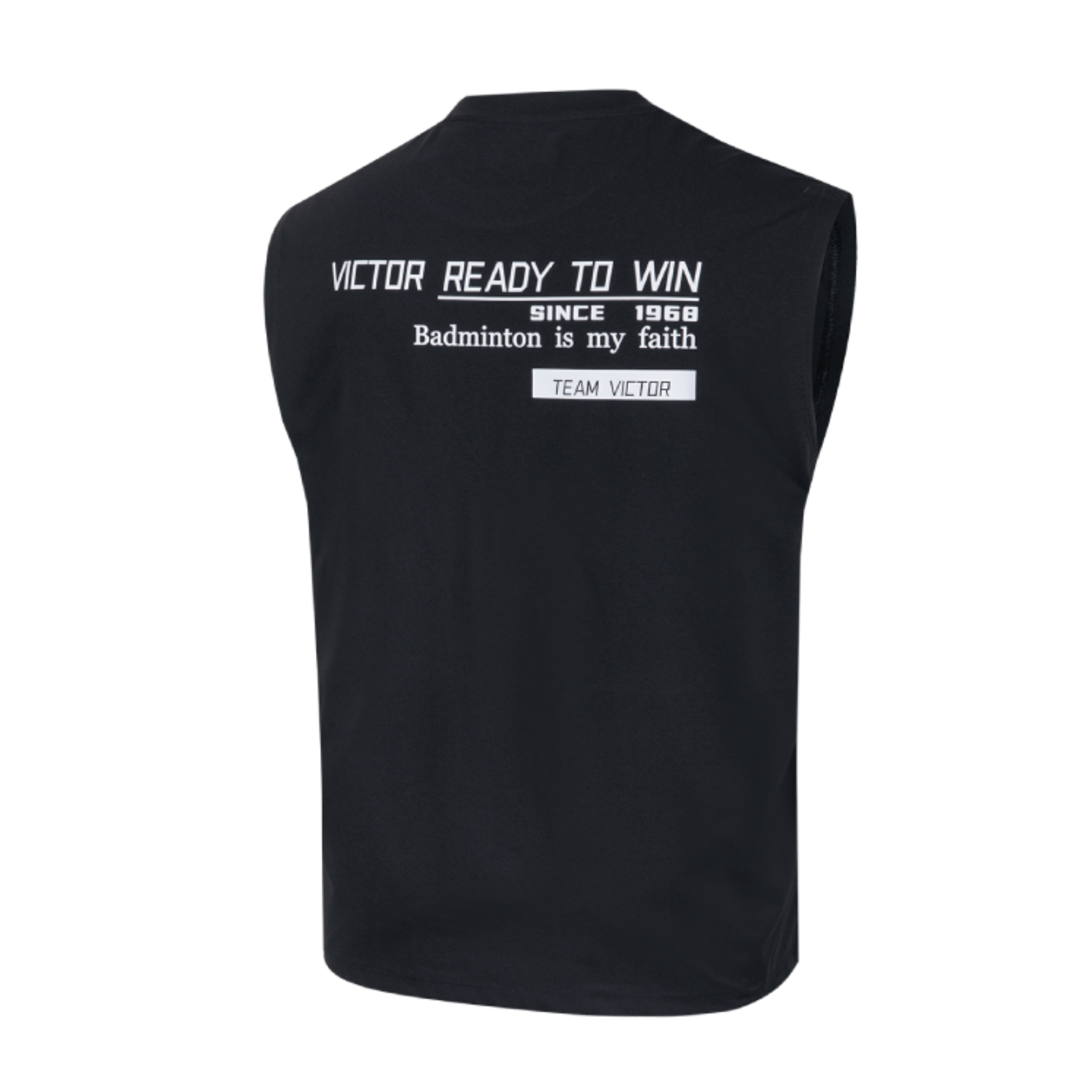 Victor T 50033 Unisex Sleeveless Shirt - Breathable Quick-Dry Athletic Top for Running, Gym & Outdoor Workouts - Men's & Women's Activewear