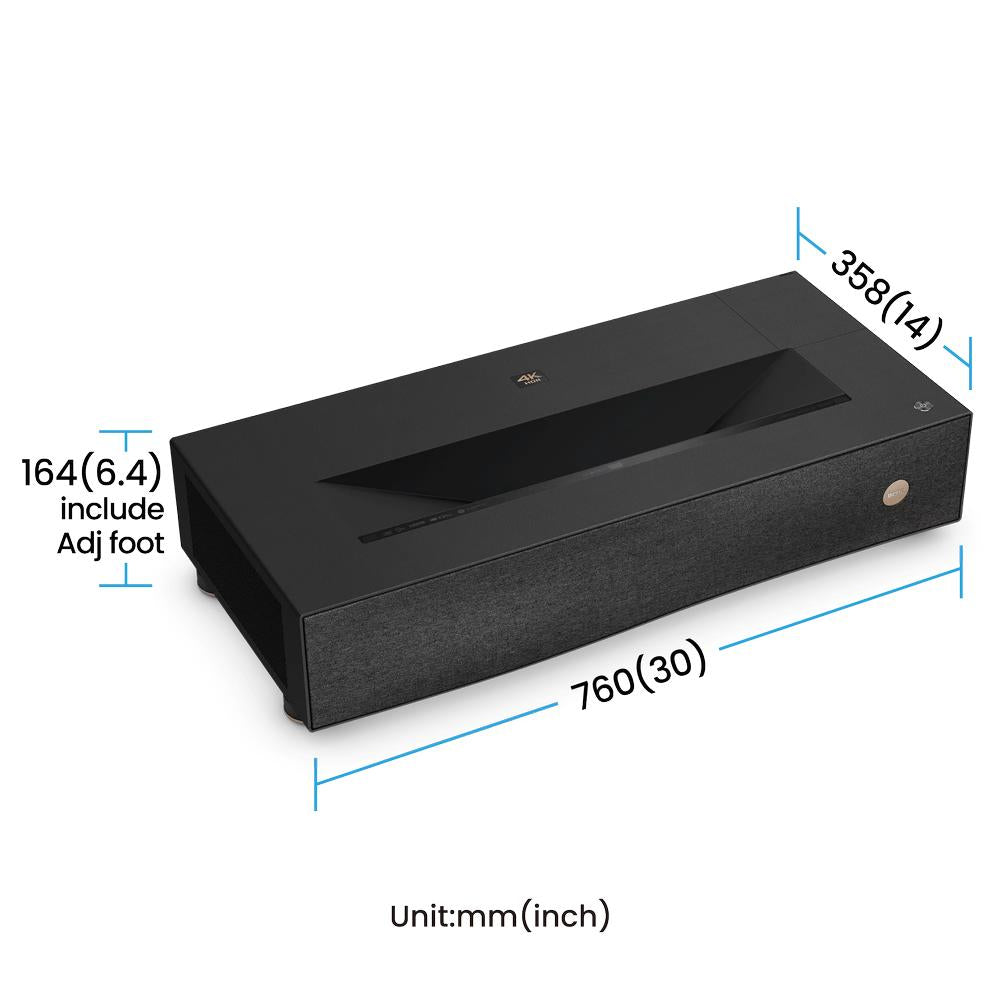 BenQ V5010i 4K Ultra Short Throw Laser Projector - 2500 Lumens, Triple Laser Technology for Home Theater & Gaming | Perfect for Living Rooms, Basements & Outdoor Movie Nights