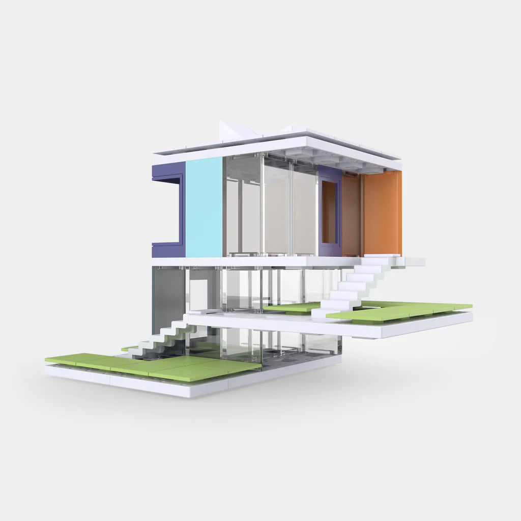 Arckit Coastal Living Model House Kit - DIY Architectural Building Set for Kids & Adults - Perfect for Home Decor, Gifts & Educational STEM Projects