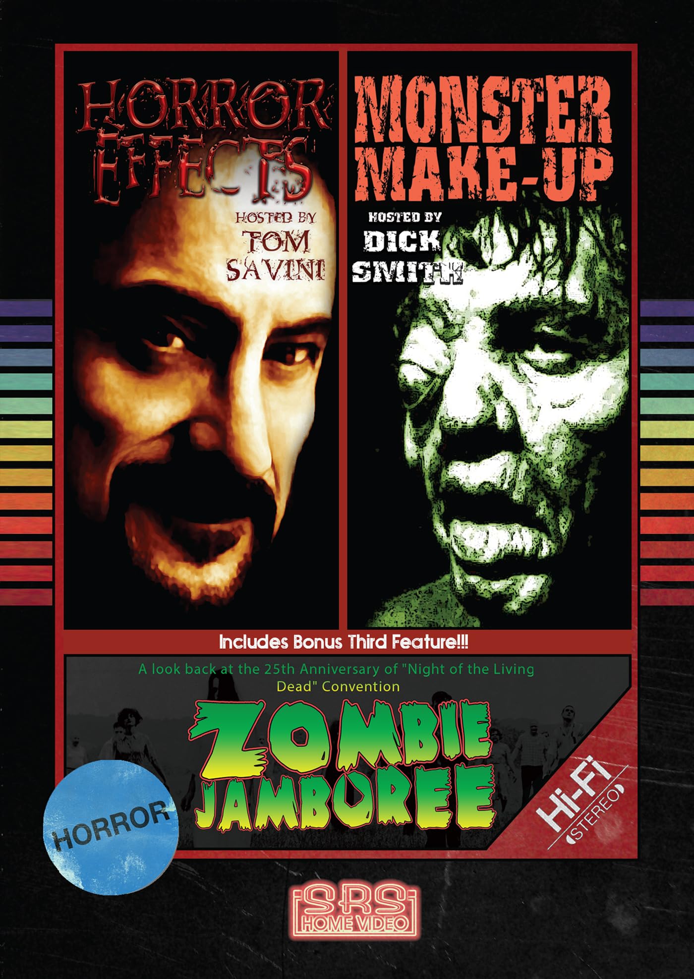Halloween Makeup & Special Effects Kit with Tom Savini & Dick Smith - Bonus Zombie Jamboree '93 Feature | Professional FX Makeup for Halloween Costumes, Cosplay & Horror Parties